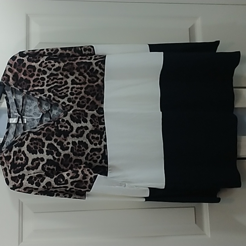 Magic Fit Animal Print Tunic top L